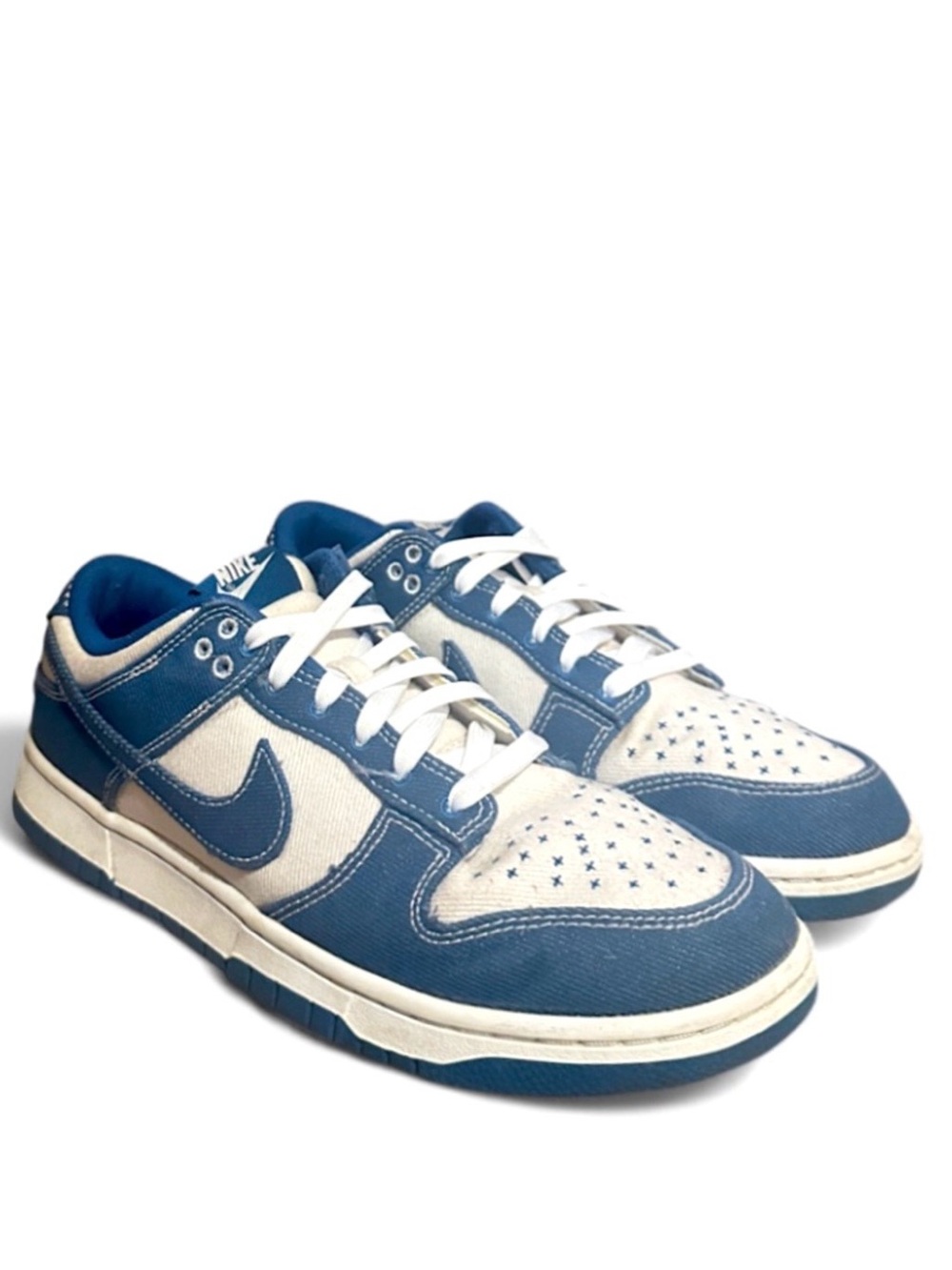Nike Dunk Low ‘Industrial Blue Shashiko’ Size US 9 Men’s/ 10.5 Women’s/ EU 42.5